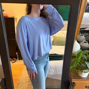 Beyond Yoga Lilac Let Loose Pullover